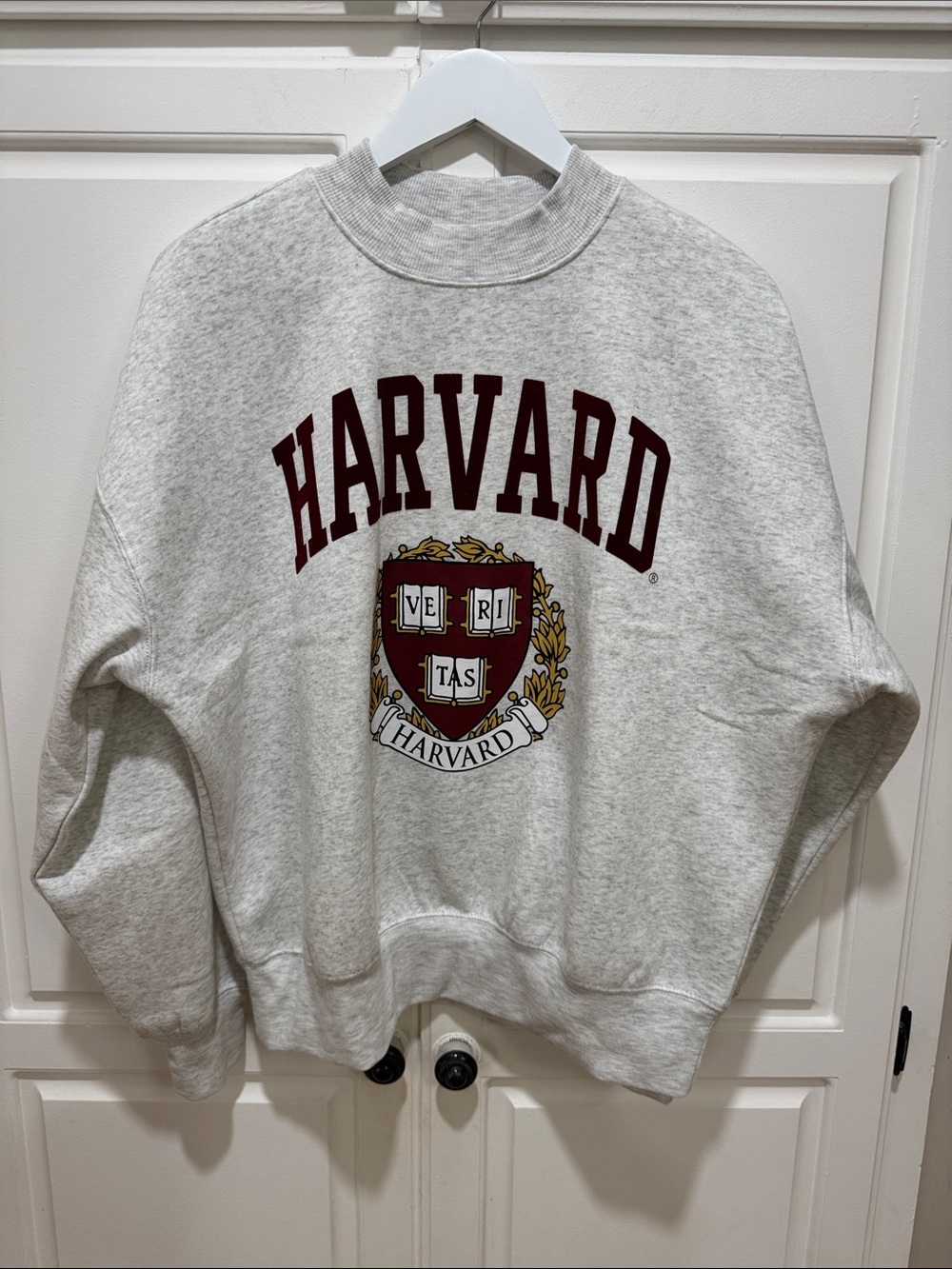 Harvard mock neck